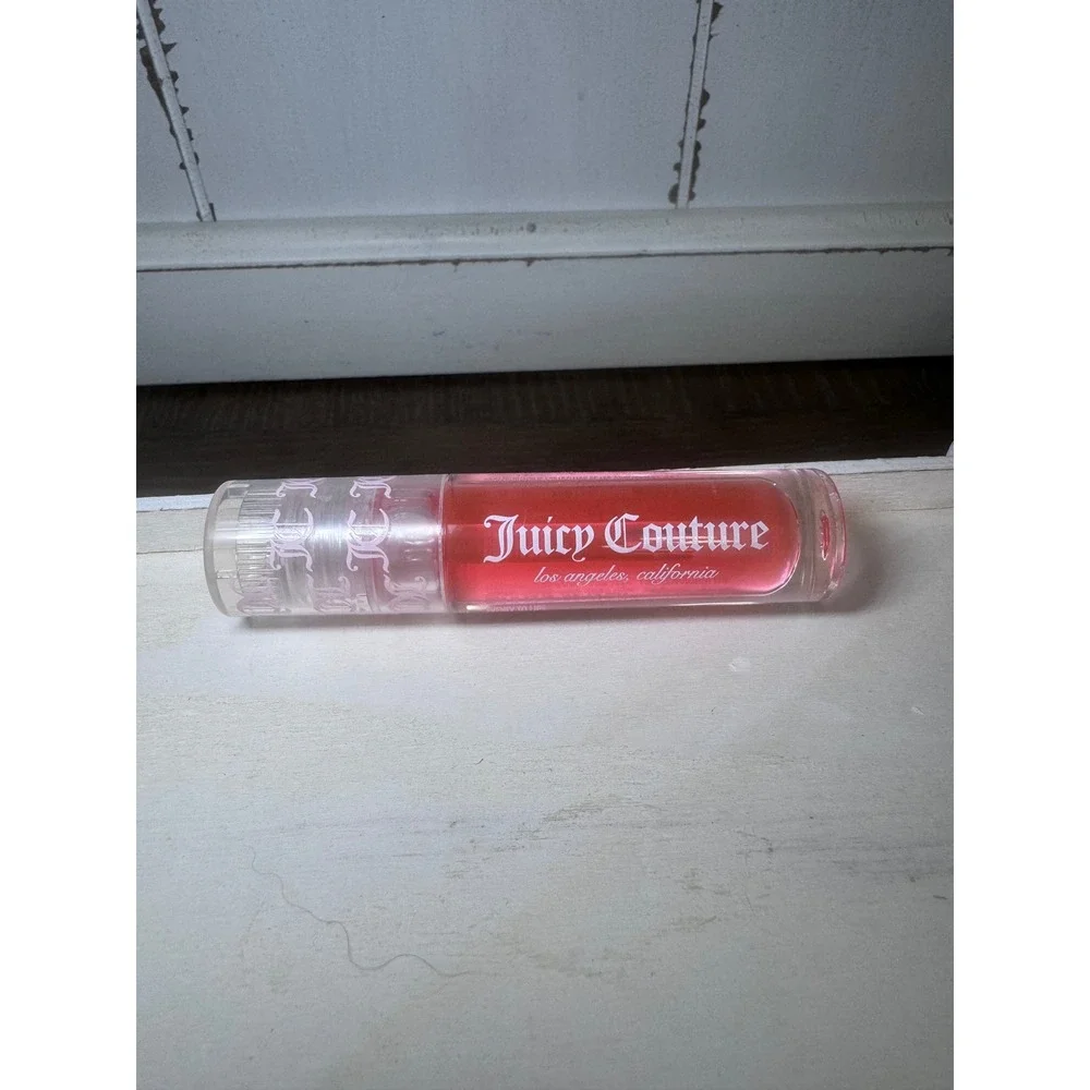 Juicy Couture Mango Flavored Lip Oil 0.14 fl oz Pink Tint High Shine Gloss